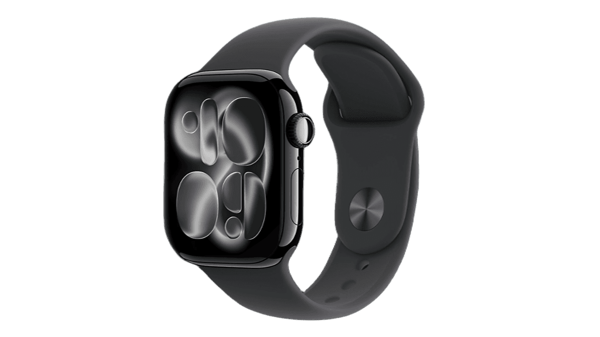 Часы Apple Watch Series 11, 42 mm, Jet Black Aluminum Black Sport Band