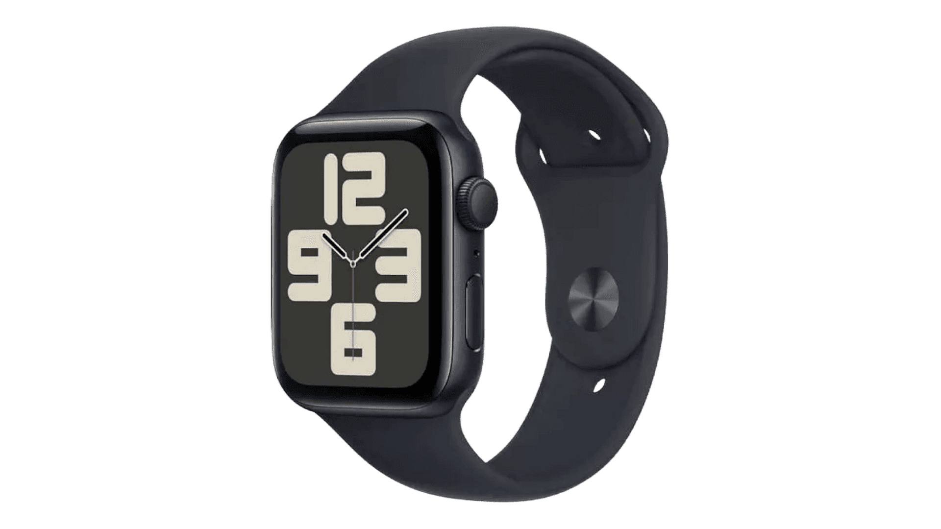 Часы Apple Watch SE (2024) 44mm Midnight Aluminium Case, Sport Band (Midnight)
