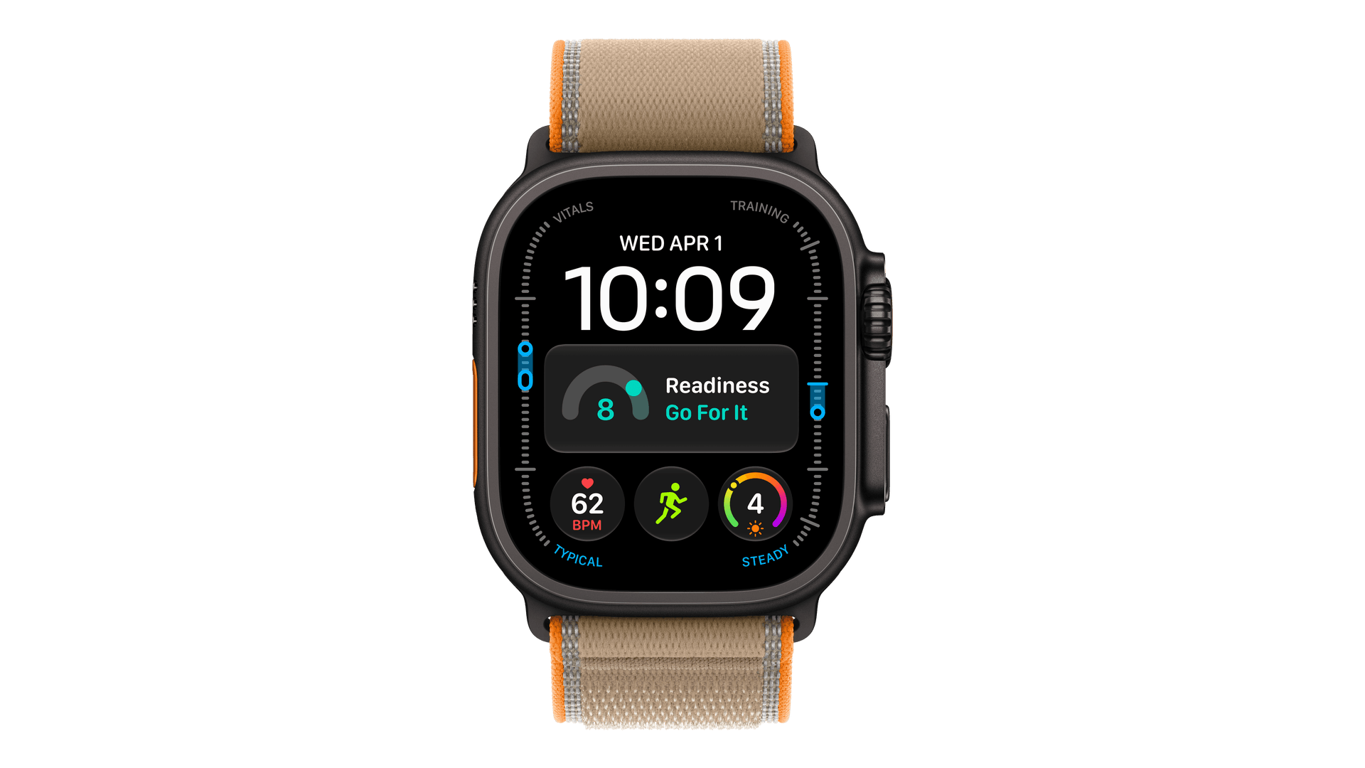 Часы Apple Watch Ultra 4 (2026) GPS + Cellular 49mm, Black Titanium Case, Trail Loop (Sand) — фото 2
