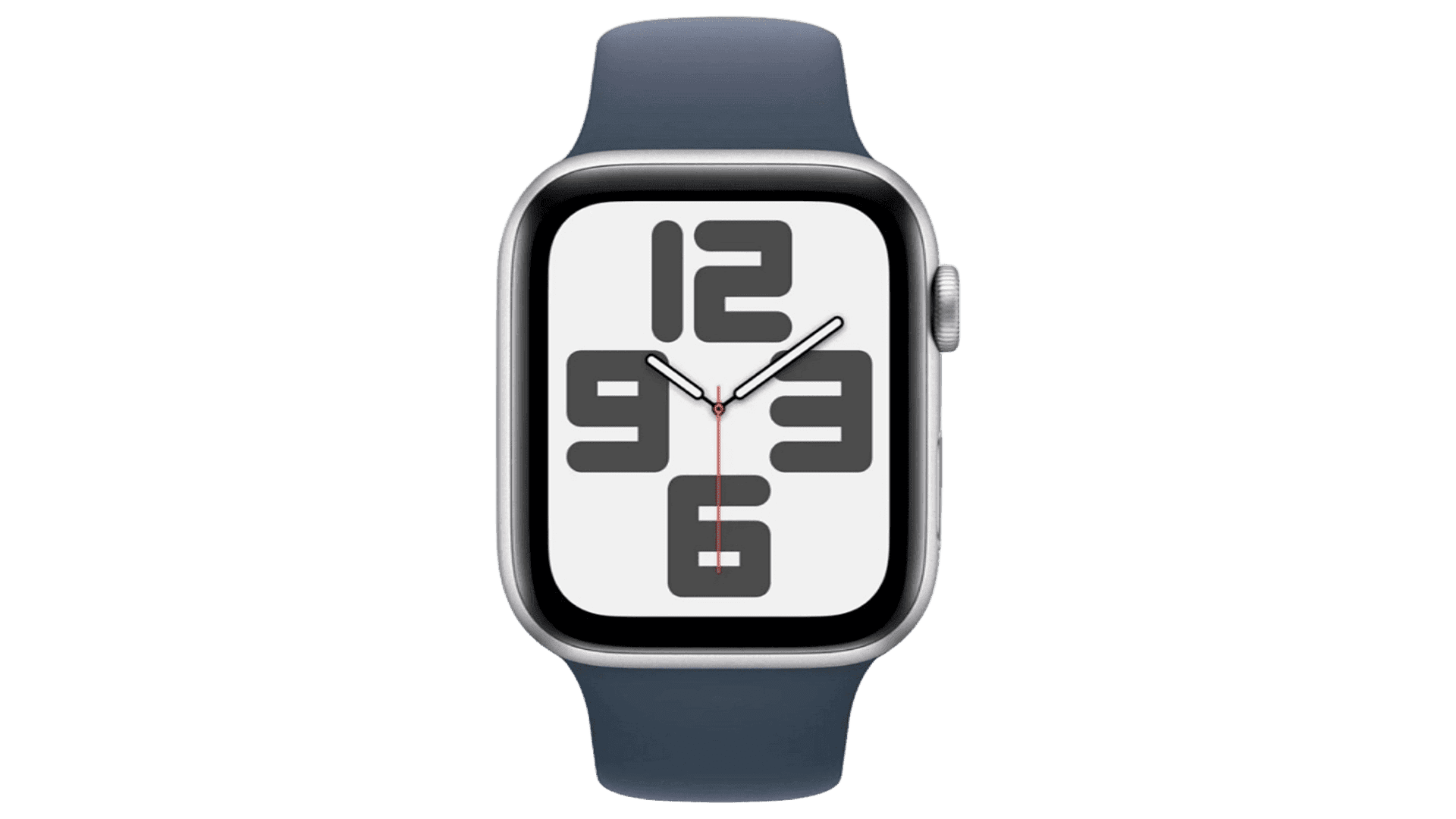 Часы Apple Watch SE (2024) 40mm Silver Aluminium Case, Sport Band (Denim) — фото 2