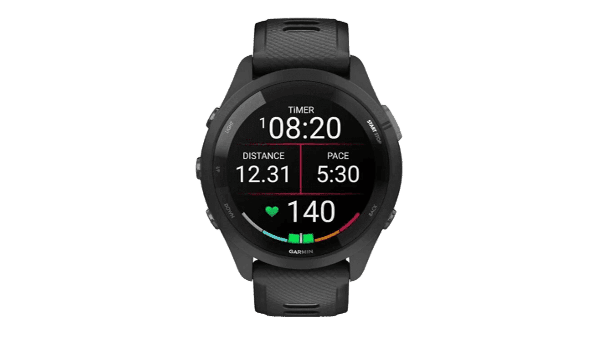 Garmin FORERUNNER 265 46 mm, Black — фото 2