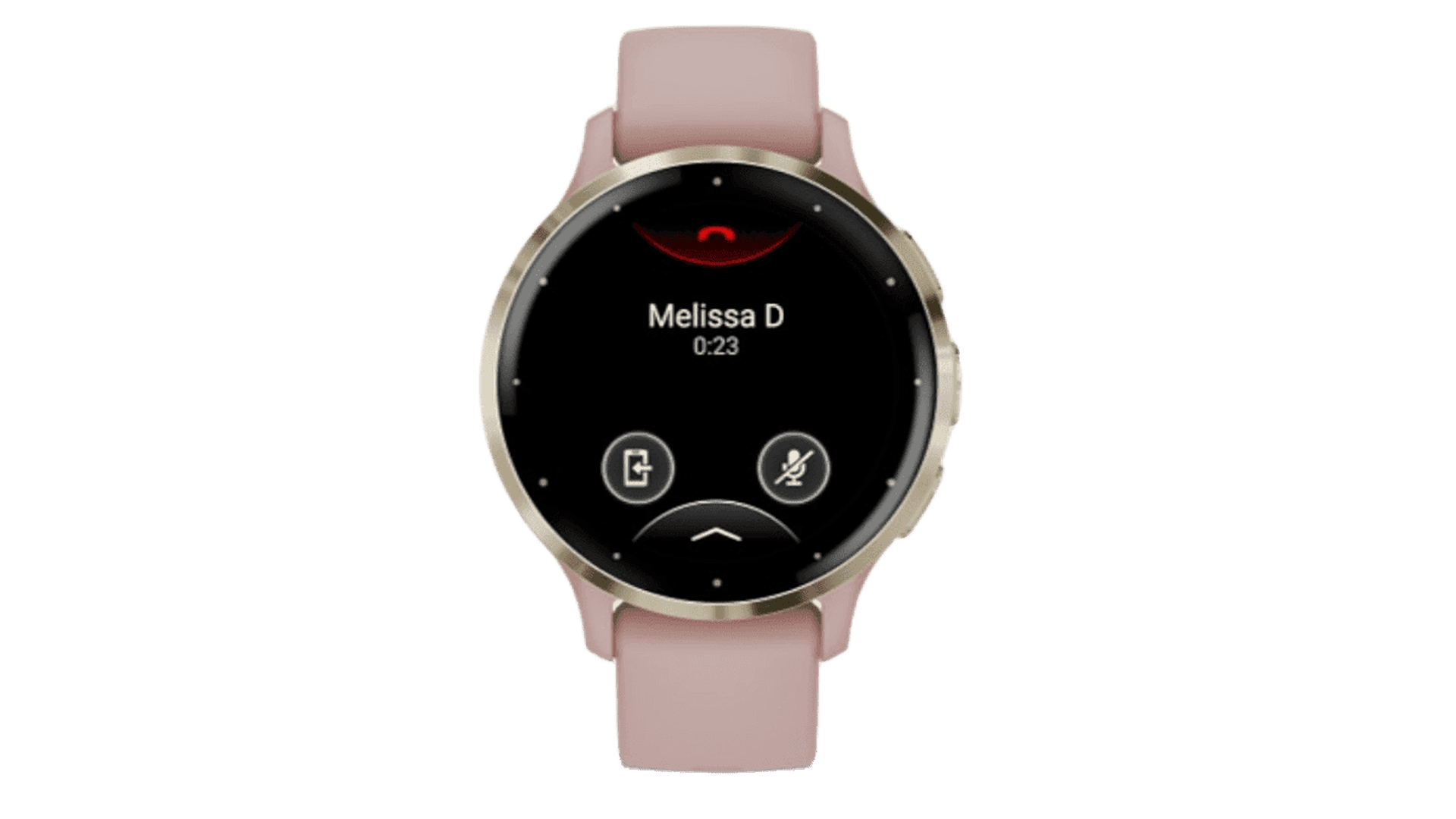 Garmin VENU 3s 41 mm, Soft Gold Case, Silicon Desert Band — фото 2