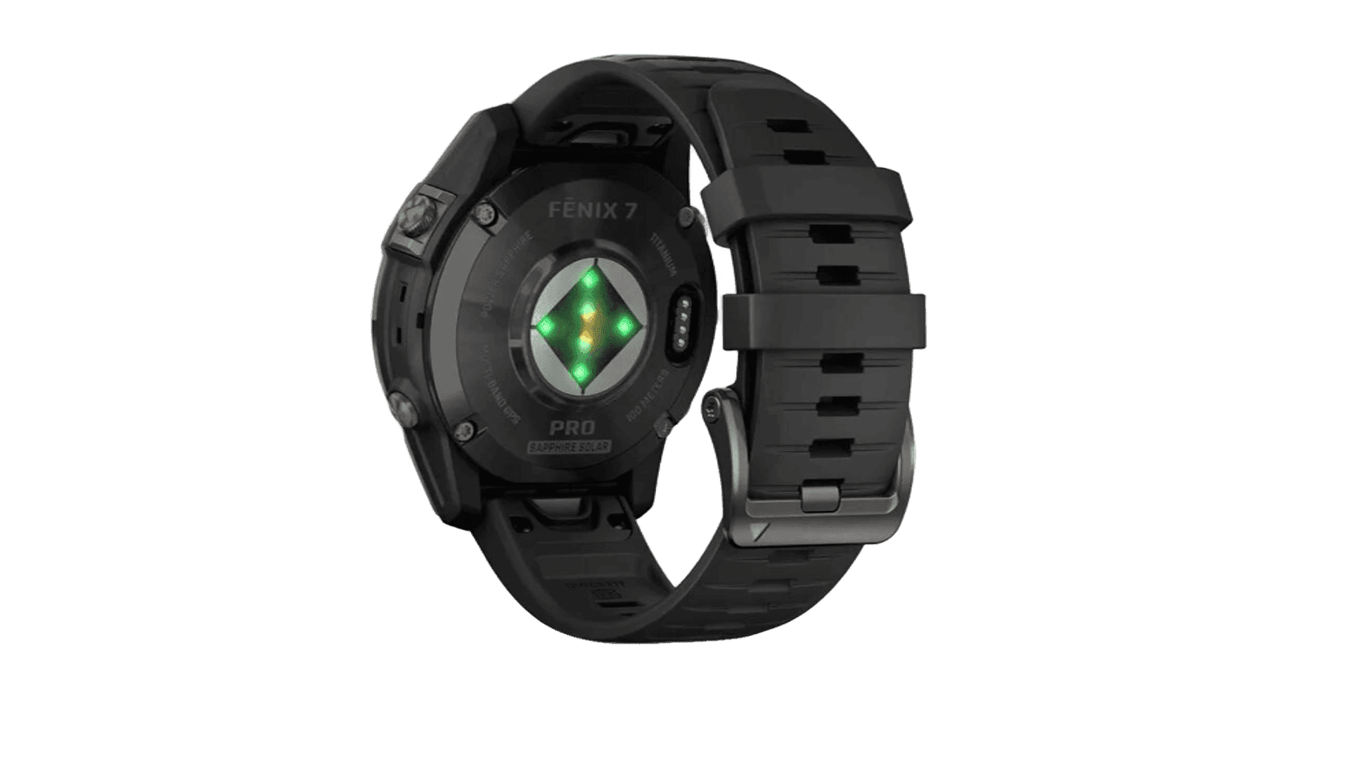 Garmin fenix 7 Pro Sapphire Solar Carbon Grey/Black Band — фото 3
