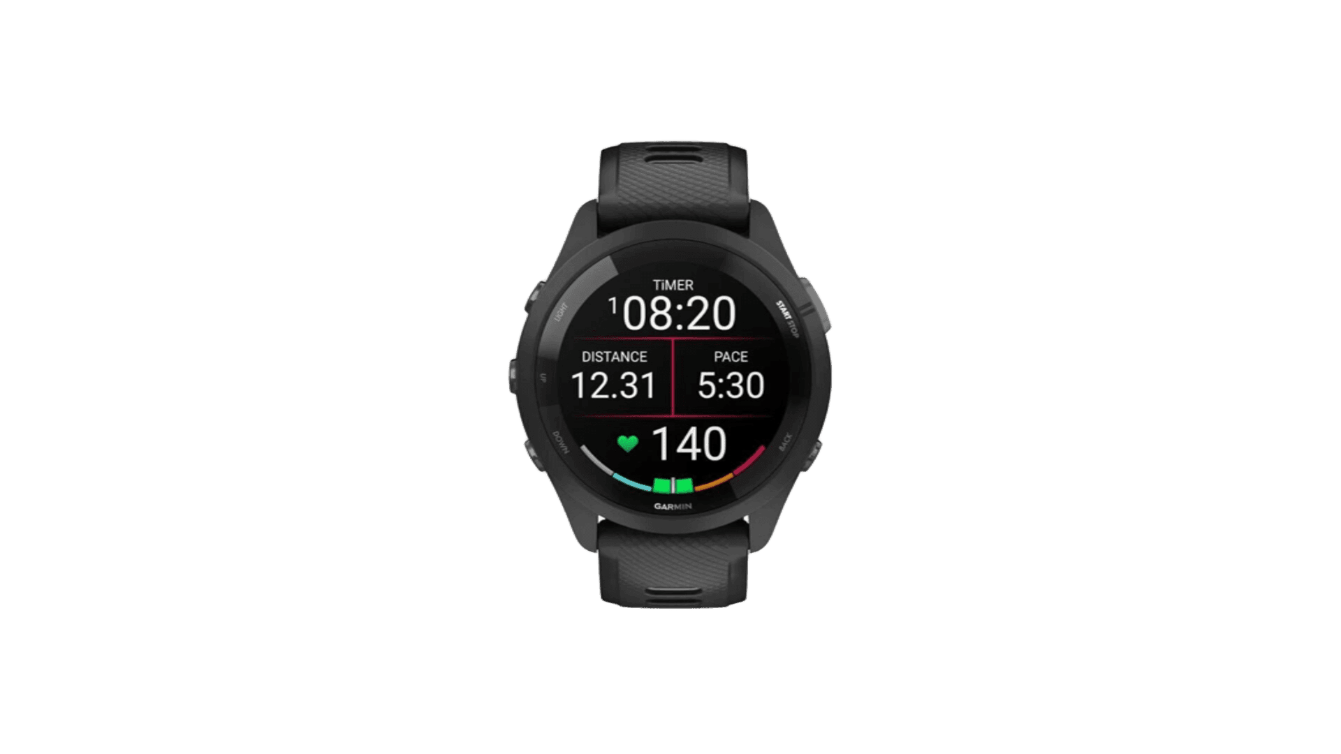 Garmin FORERUNNER 265 46 mm, Black — фото 2