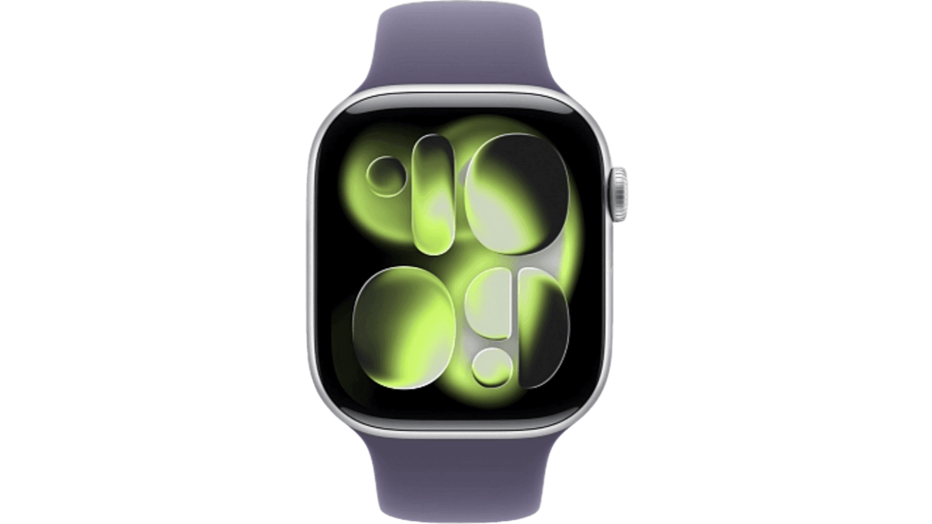Часы Apple Watch Series 11, 42 mm, Silver Aluminium Purple Fog Sport Band — фото 2