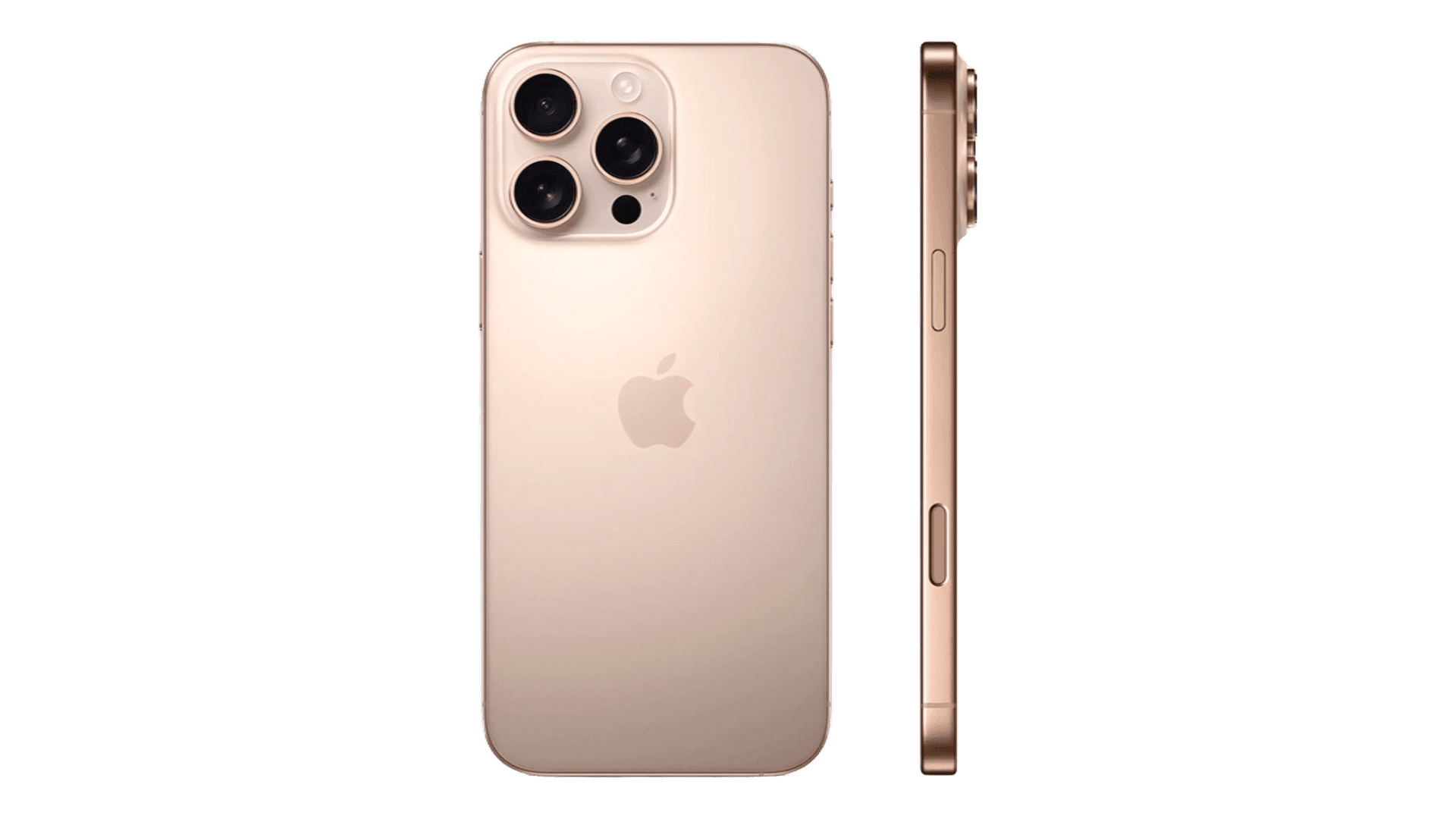 Смартфон Apple iPhone 16 Pro Max 512 ГБ, Desert Titanium (Sim+eSim) — фото 2