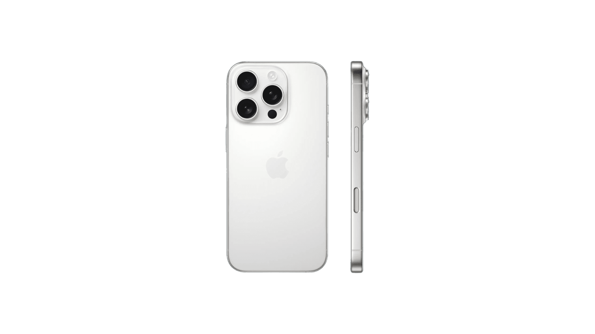 Смартфон Apple iPhone 16 Pro Max 512 ГБ, White Titanium (Sim+eSim) — фото 2
