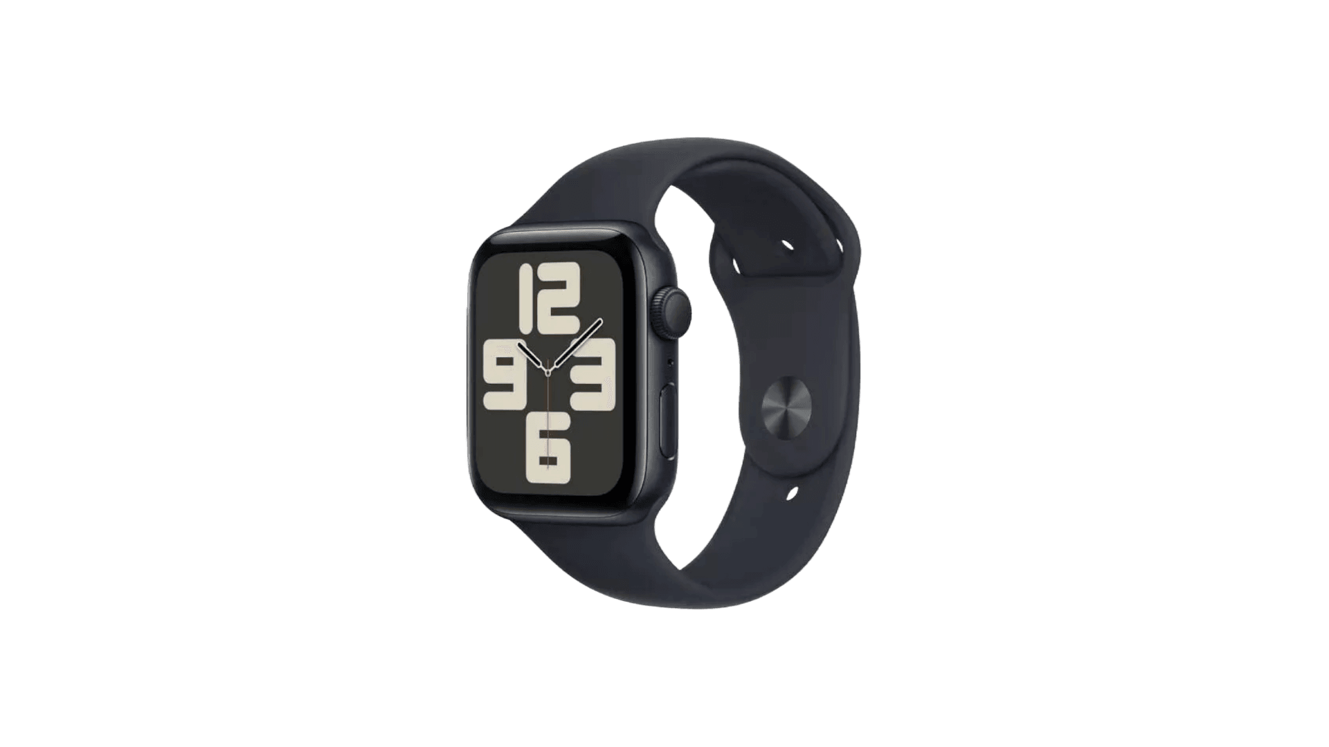 Часы Apple Watch SE (2024) 44mm Midnight Aluminium Case, Sport Band (Midnight)