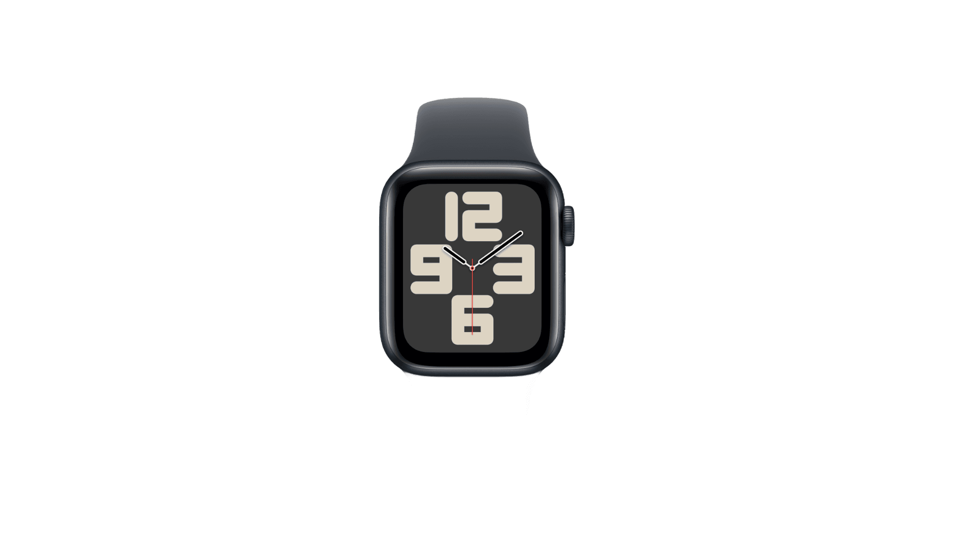 Часы Apple Watch SE (2024) 40mm Midnight Aluminium Case, Sport Band (Midnight) — фото 2