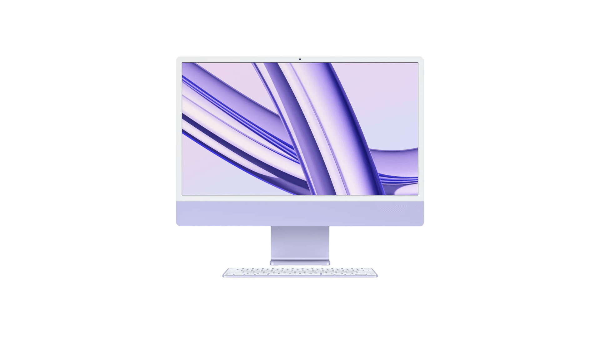 iMac 24" Retina 4,5K, M3 (8C CPU, 8C GPU, 2023), 8 ГБ, 256 ГБ SSD, Purple MQRV3