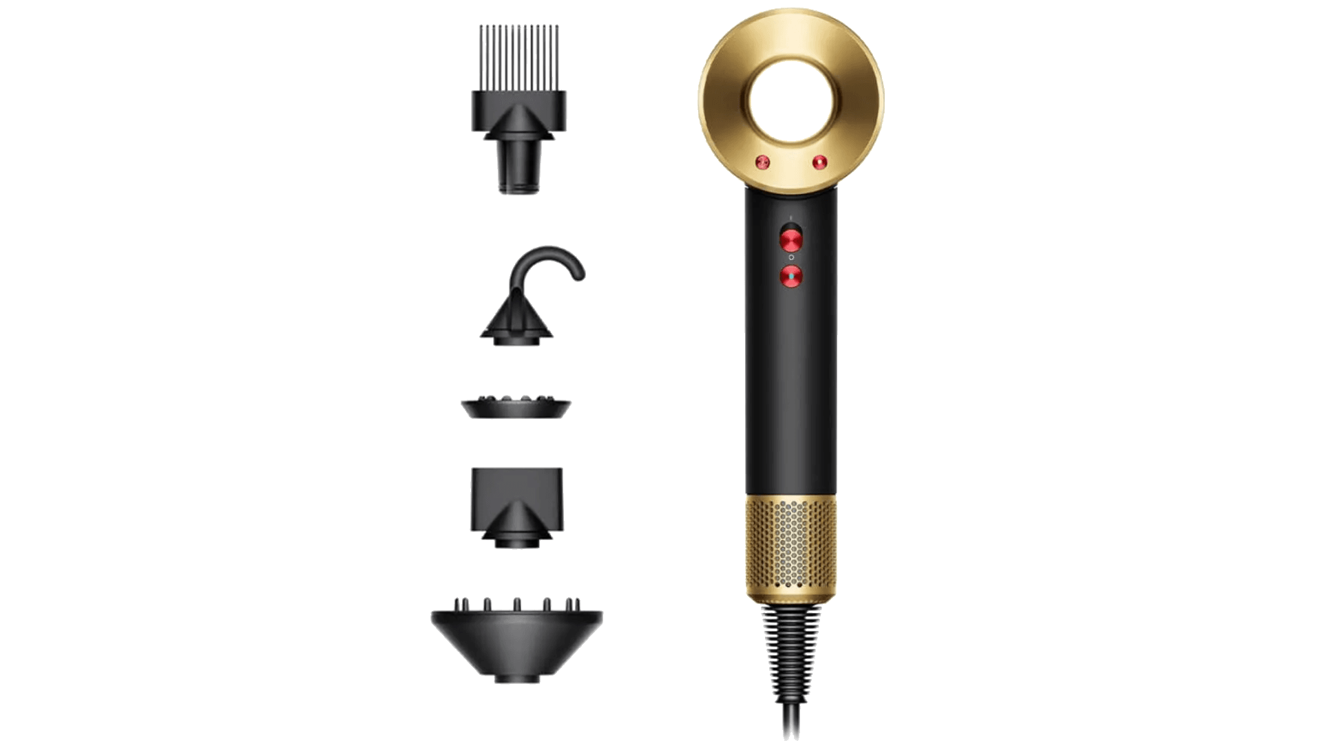 Фен Dyson Supersonic HD07 Black Onyx/Gold — фото 2