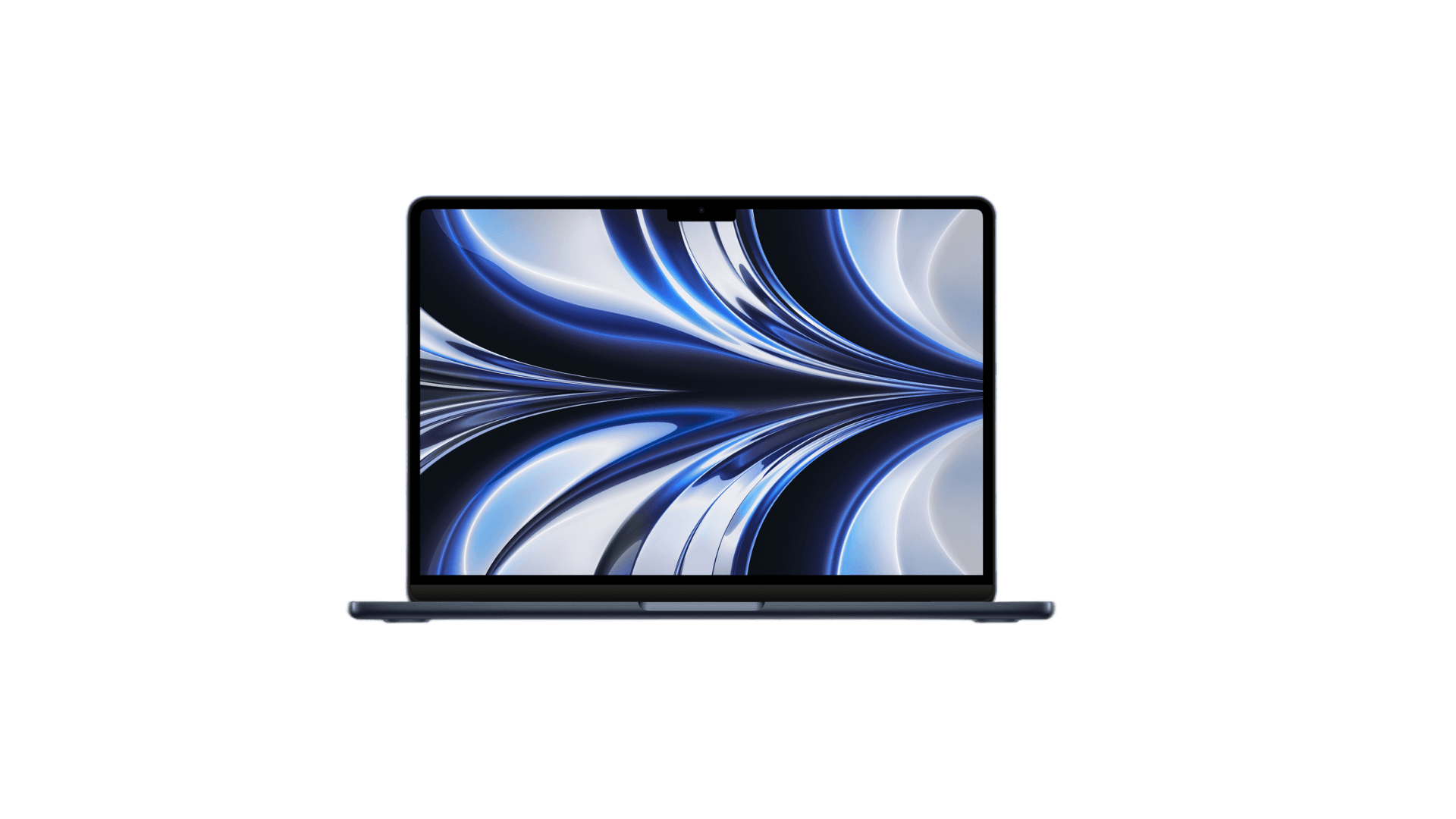 Ноутбук Apple MacBook Air 13" (M2, 8C CPU/8C GPU, 2022), 16 ГБ, 256 ГБ SSD, «Midnight» MC7X4