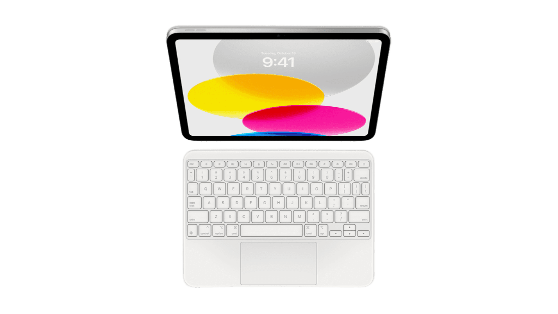 Чехол-клавиатура Apple Magic Keyboard Folio для iPad 11" (A16, 2025) Белая MQDP3