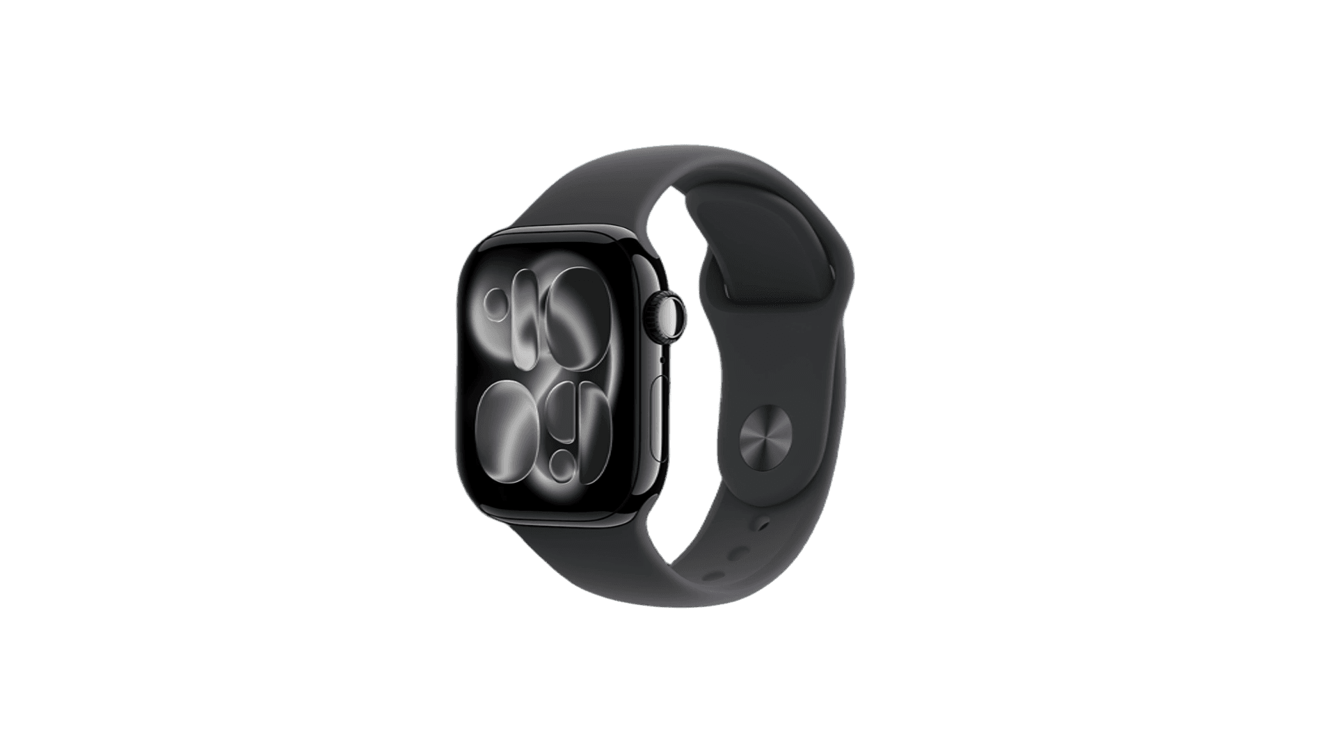 Часы Apple Watch Series 11, 42 mm, Jet Black Aluminum Black Sport Band