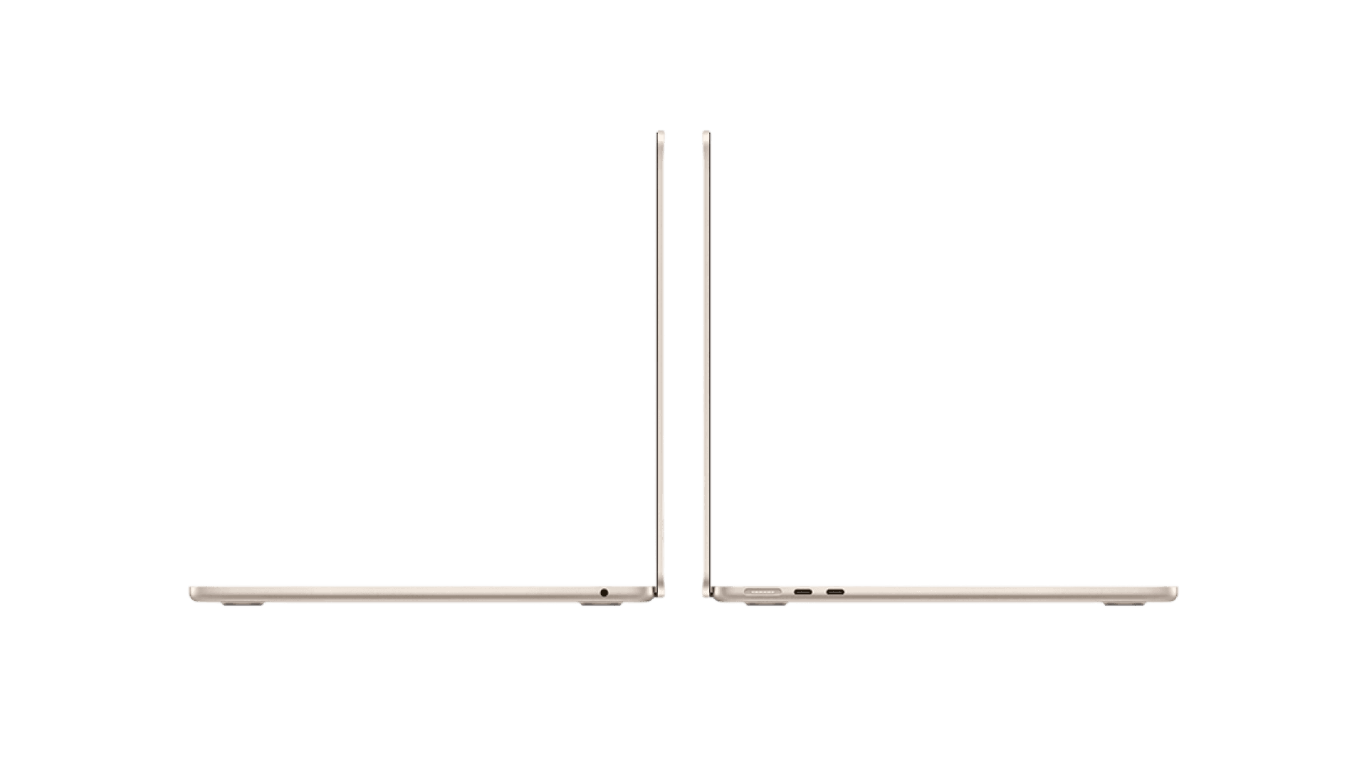 Ноутбук Apple MacBook Air 13" (M5, 10C CPU/10C GPU, 2026), 24 ГБ, 512 ГБ SSD, «Starlight» MDHD4 — фото 2