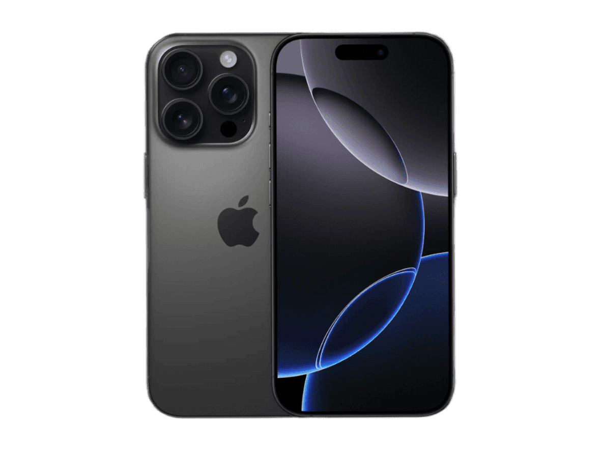 Смартфон Apple iPhone 16 Pro 128 ГБ Black Titanium (Dual Sim)
