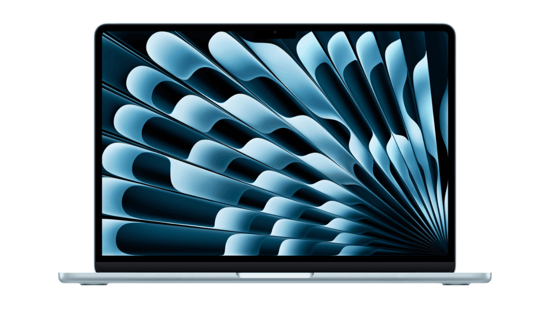 Ноутбук Apple MacBook Air 15" (M4, 10C CPU/10C GPU, 2024), 24 ГБ, 512 ГБ SSD, «Sky Blue» MC7D4