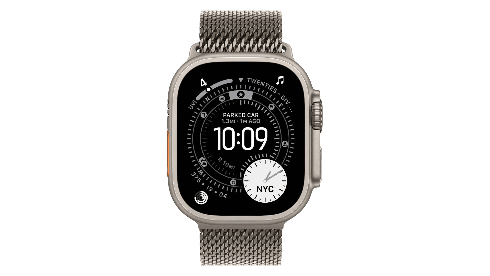 Apple Watch Ultra 3 (2025) GPS + Cellular 49mm, Titanium Case, Milanese Loop (Natural Titanium) — фото 2