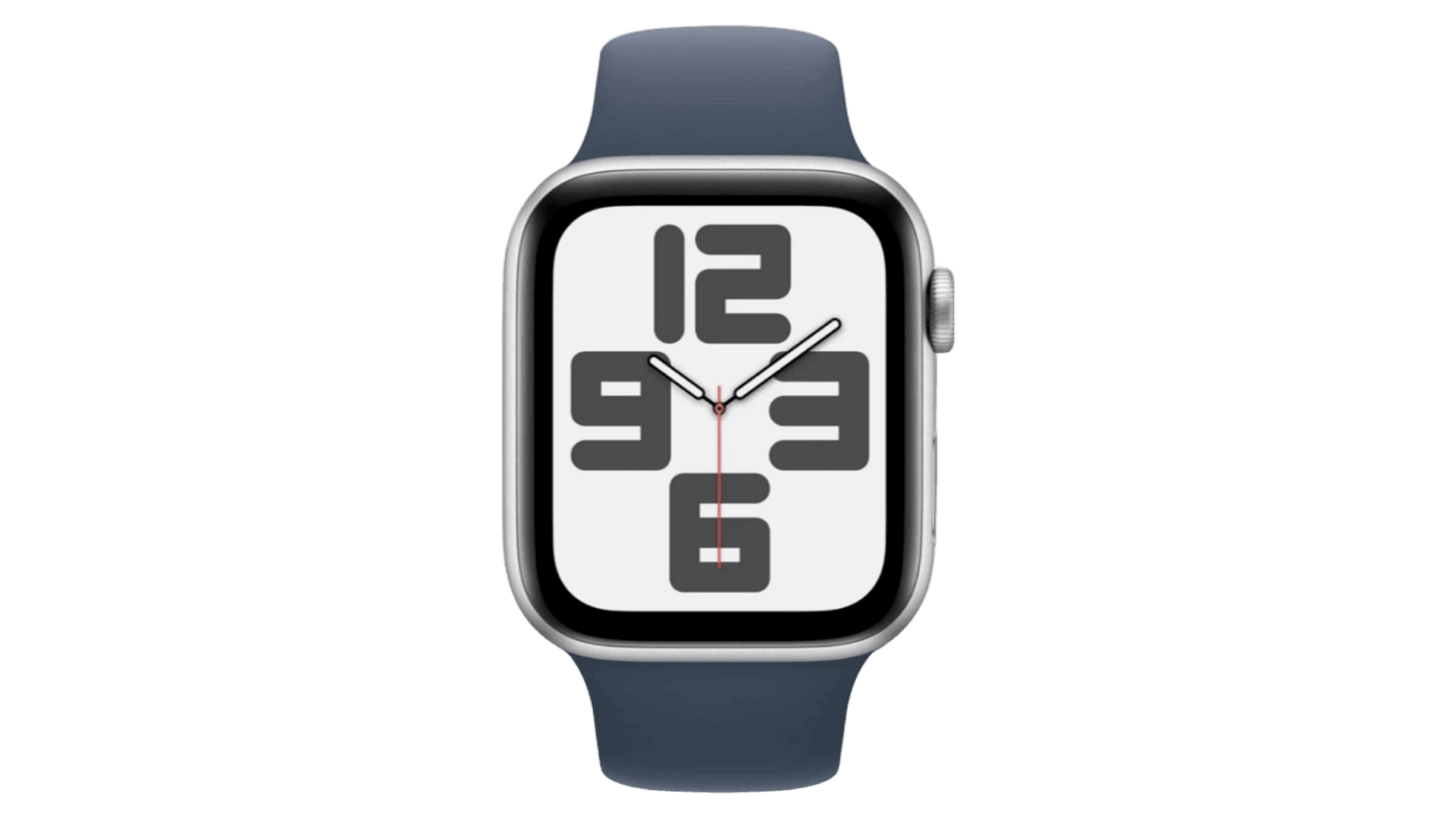 Часы Apple Watch SE (2024) 44mm Silver Aluminium Case, Sport Band (Denim) — фото 2