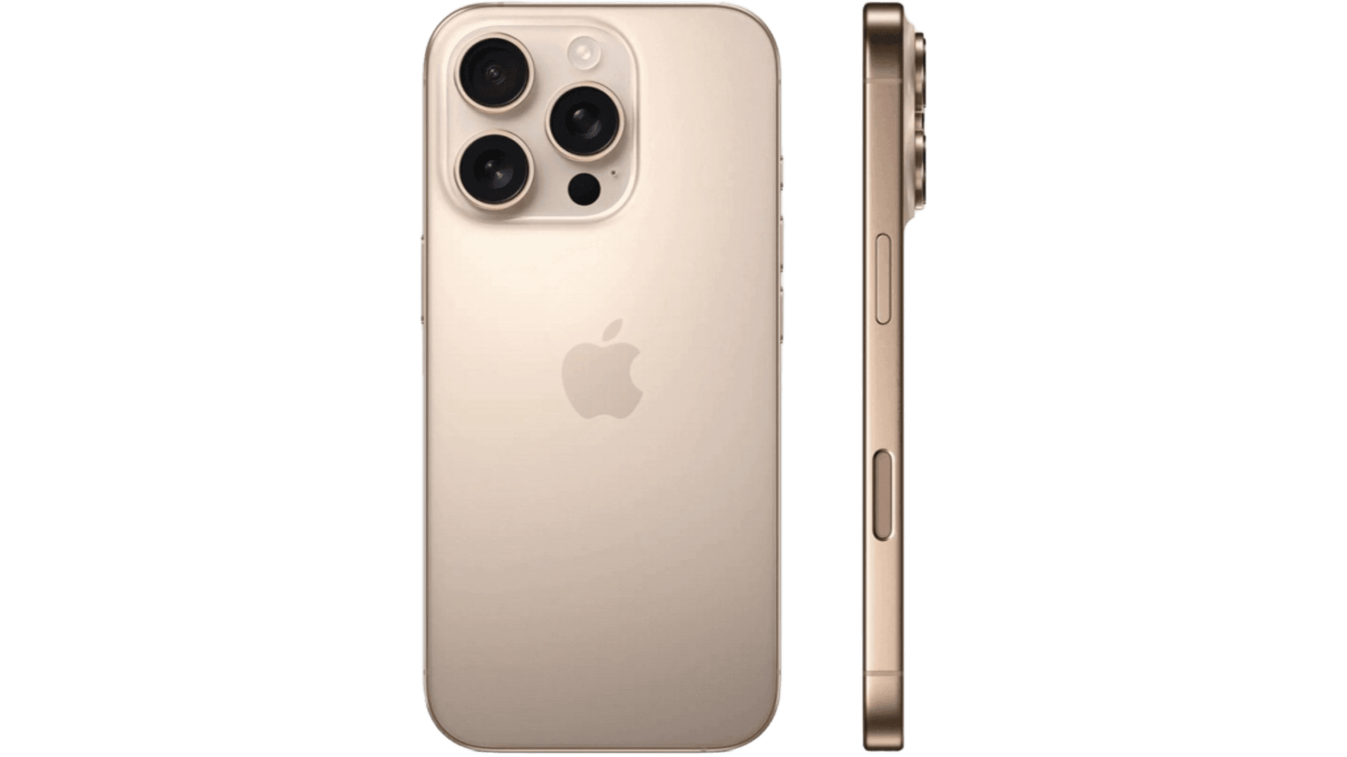 Смартфон Apple iPhone 16 Pro 256 ГБ, Desert Titanium (eSim) — фото 2