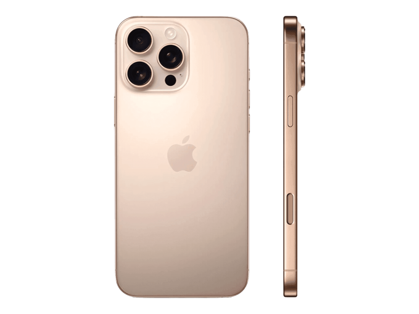 Смартфон Apple iPhone 16 Pro 128 ГБ, Desert Titanium (Sim+eSim) — фото 2