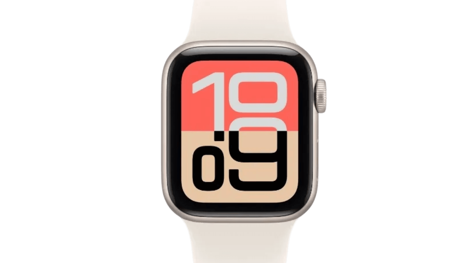Часы Apple Watch SE 3, 40 mm, Starlight Aluminum Case with Starlight Sport Band — фото 2