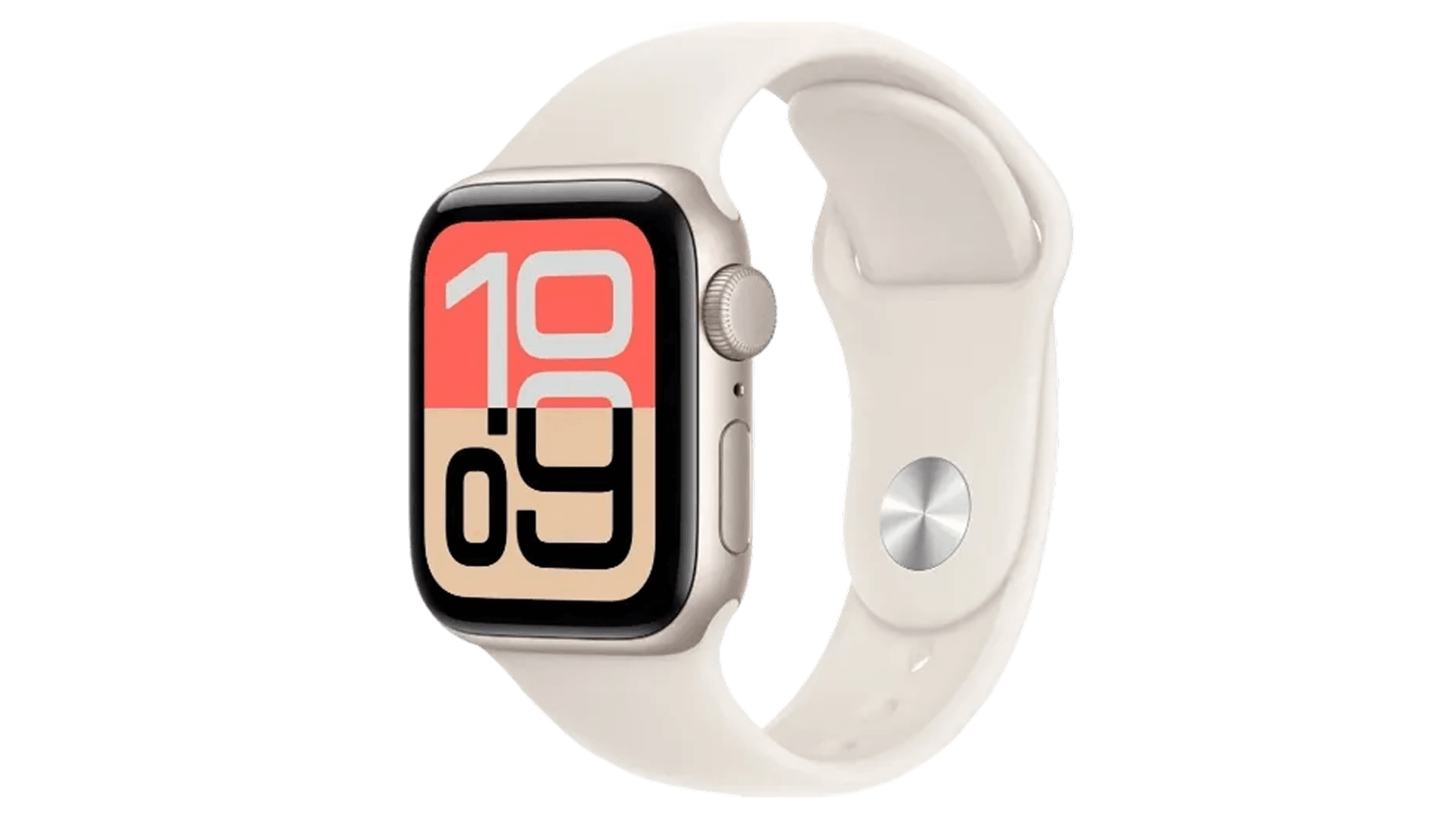 Часы Apple Watch SE 3, 40 mm, Starlight Aluminum Case with Starlight Sport Band