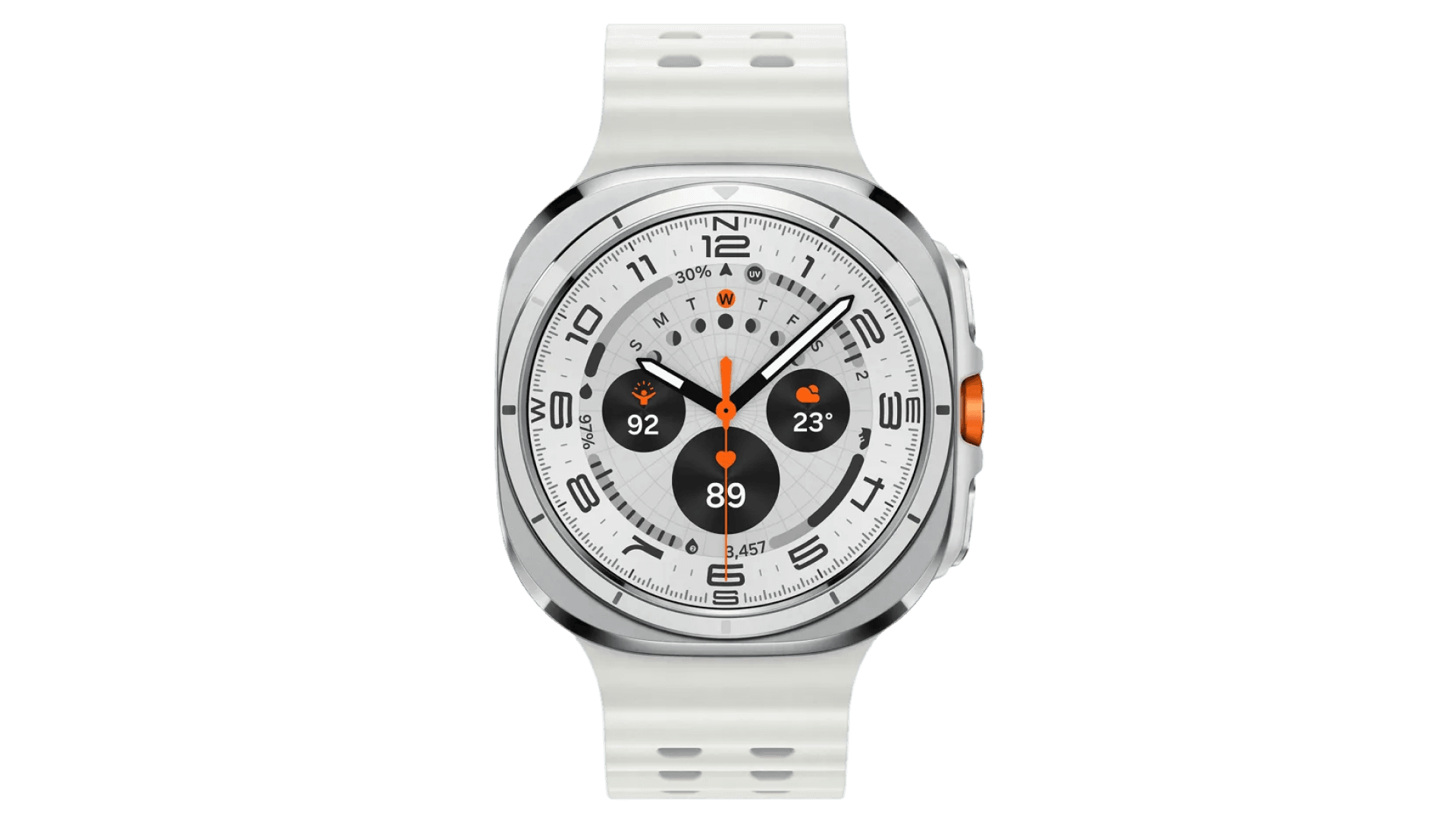 Samsung Galaxy Watch Ultra 47мм LTE (Titanium White) — фото 2