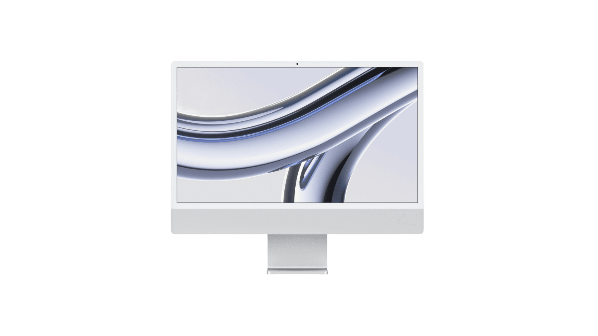 iMac 24" Retina 4,5K, M3 (8C CPU, 10C GPU, 2023), 8 ГБ, 512 ГБ SSD, Silver MQRK3