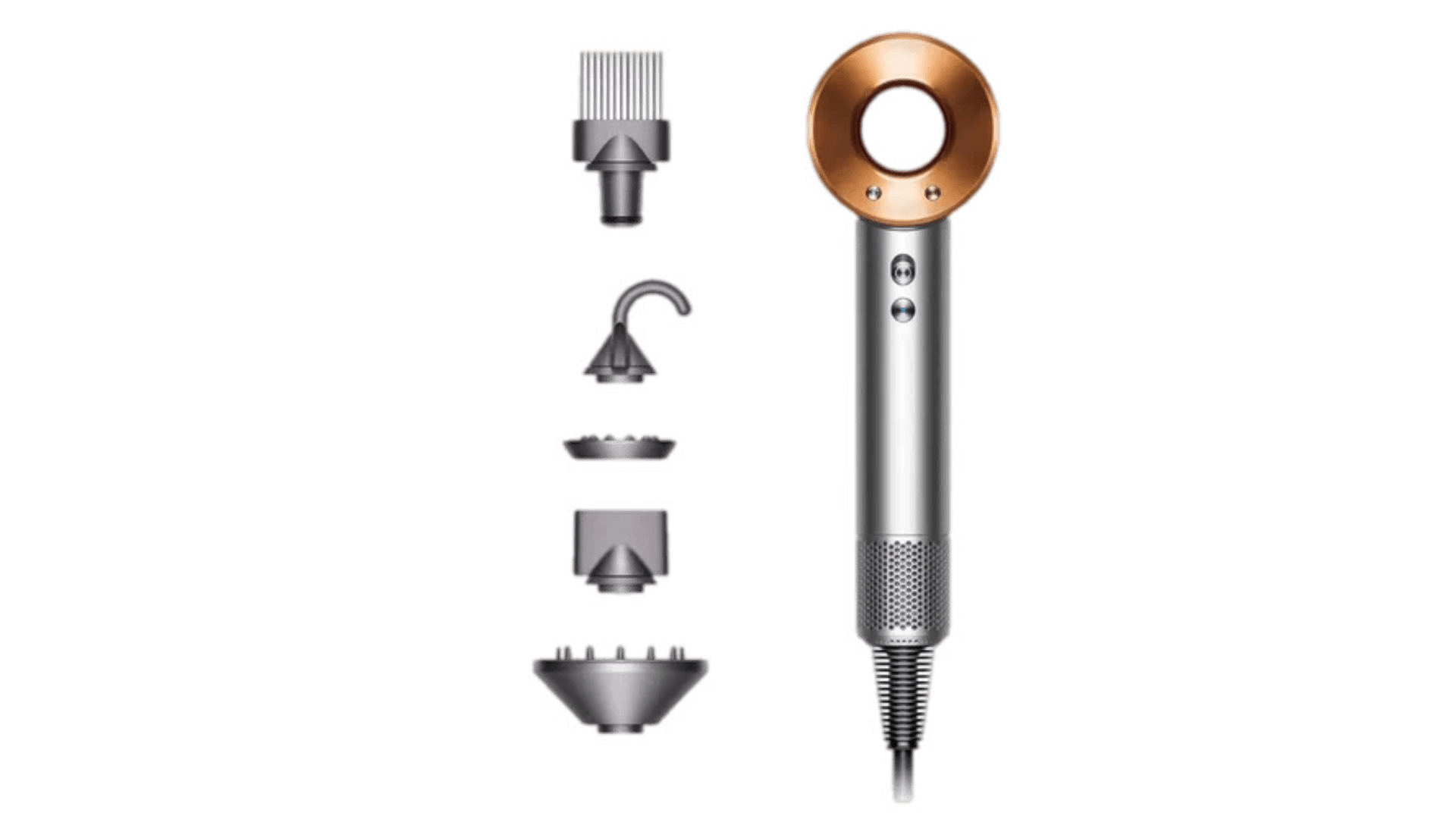 Фен Dyson Supersonic HD07 Nickel/Cooper — фото 2