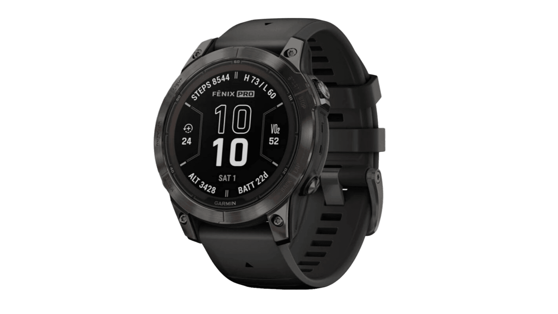 Garmin fenix 7 Pro Sapphire Solar Carbon Grey/Black Band