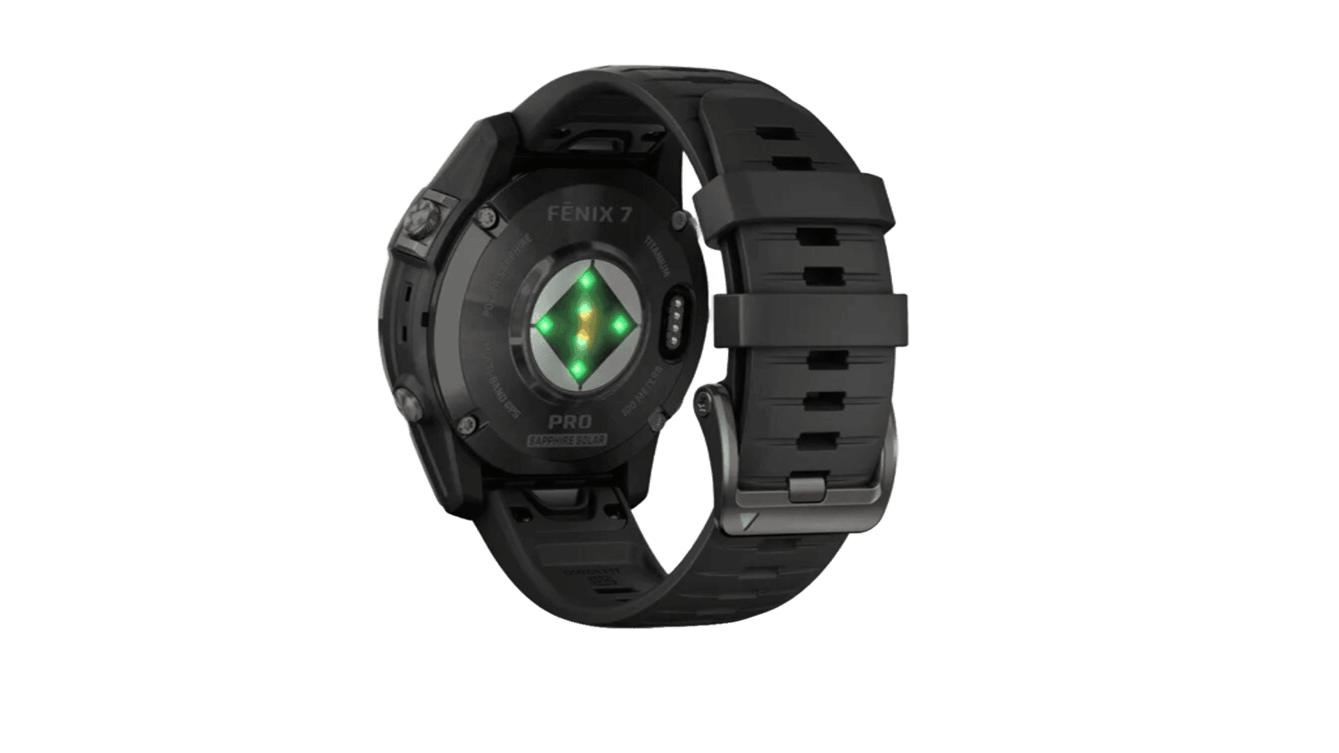 Garmin fenix 7 Pro Sapphire Solar Carbon Grey/Black Band — фото 3