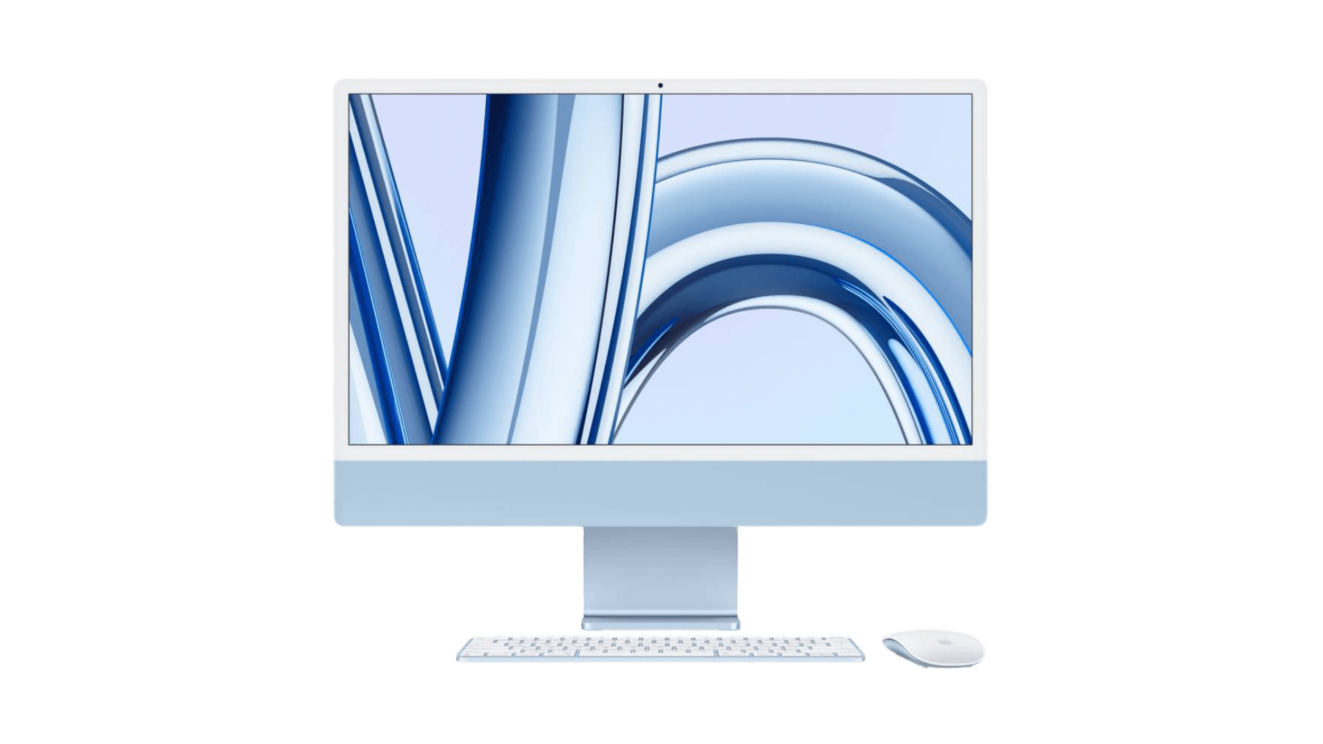 iMac 24" Retina 4,5K, M3 (8C CPU, 10C GPU, 2023) 8 ГБ, 512 ГБ, Blue MQQR3