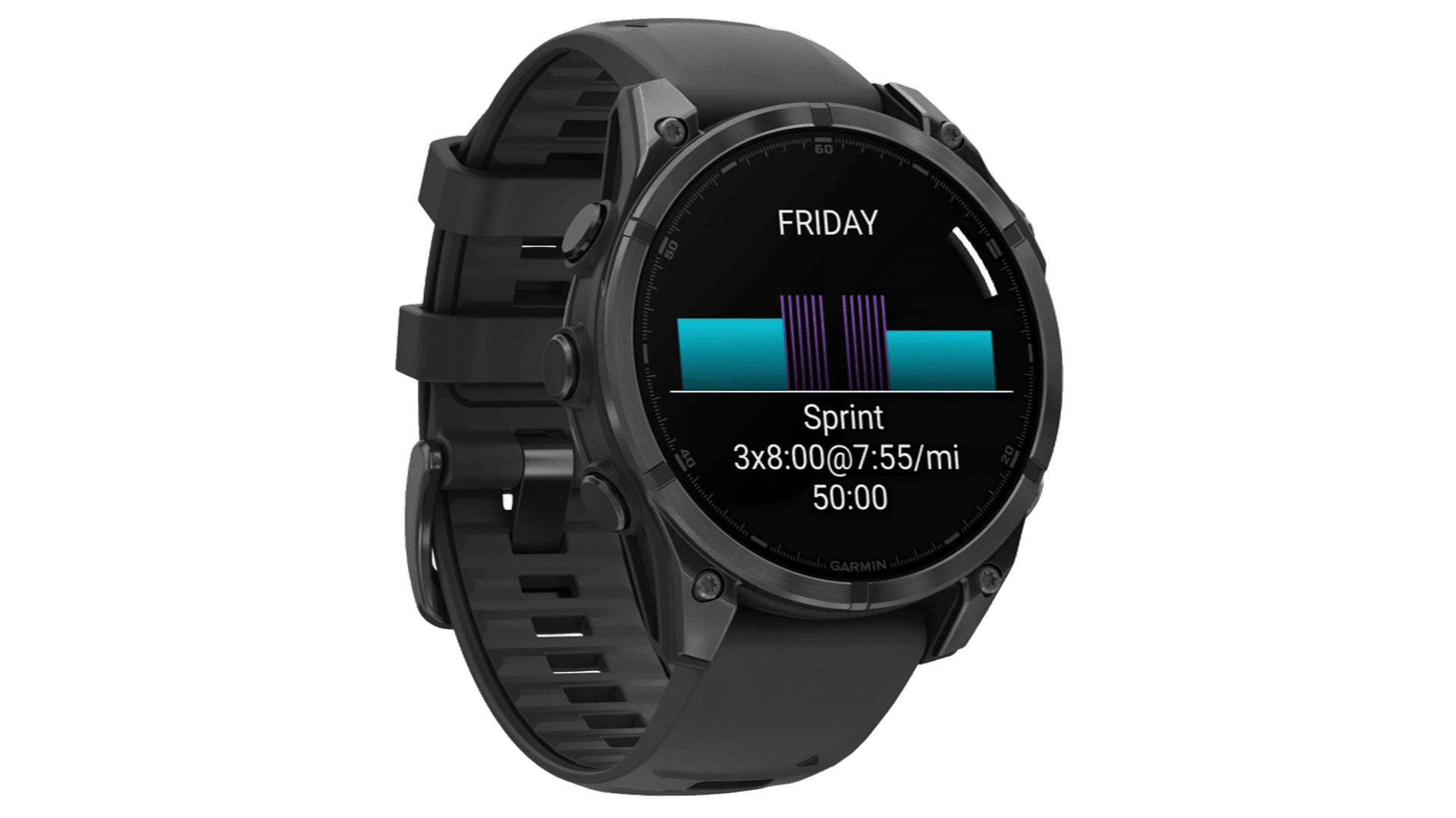 Garmin Fenix 8 47mm Amoled Slate Gray with Black Silicone Band — фото 2