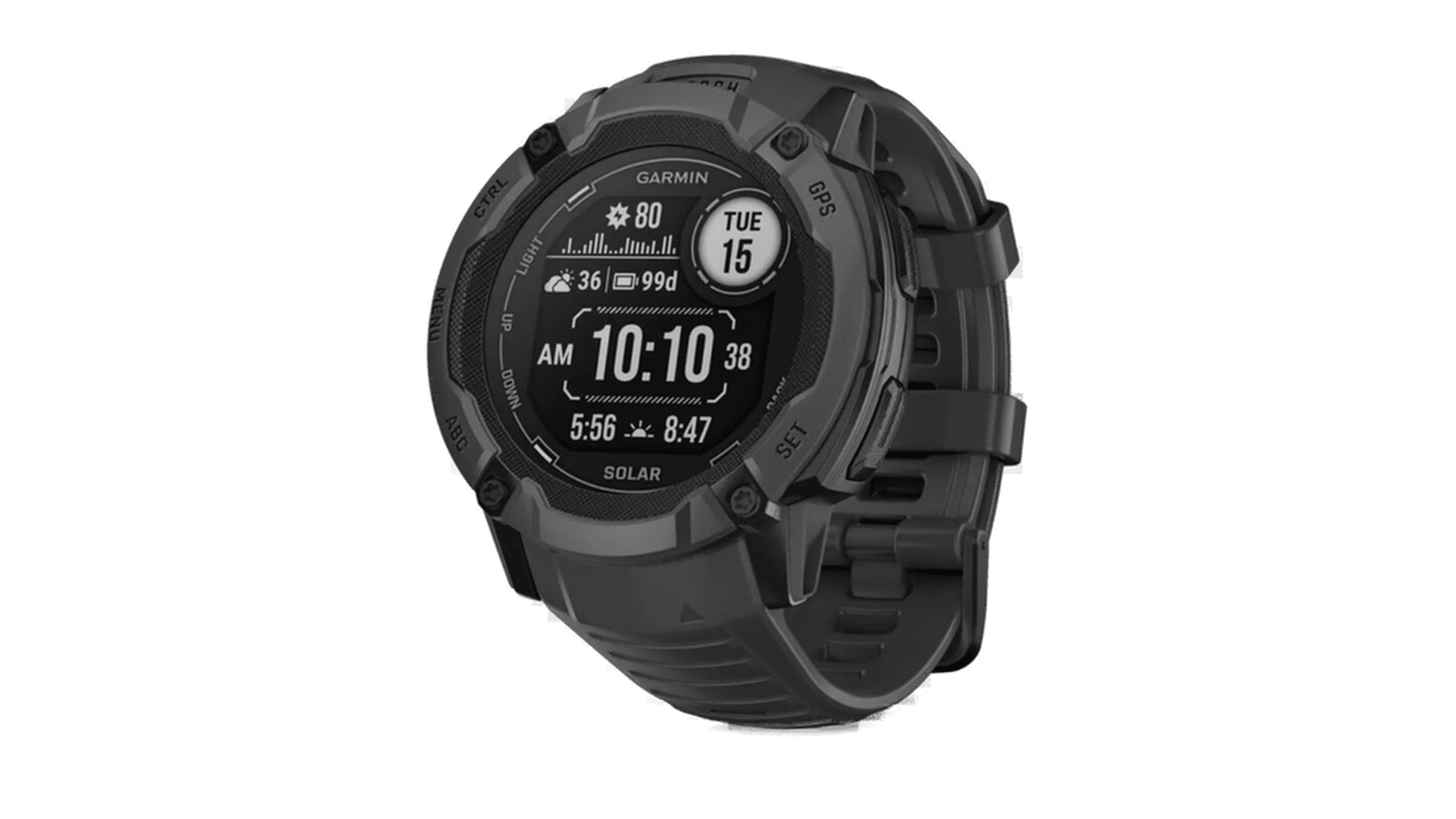 Garmin Instinct 2X Solar Graphite