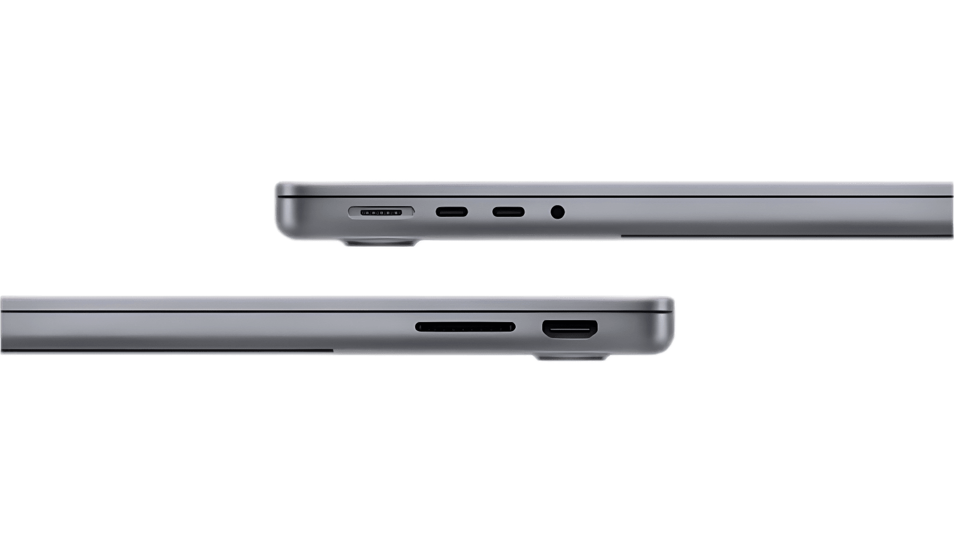 Ноутбук Apple MacBook Pro 14" (M3 8C CPU, 10C GPU, 2023) 8 ГБ, 1 ТБ SSD, «Space Gray» MTL83 — фото 2