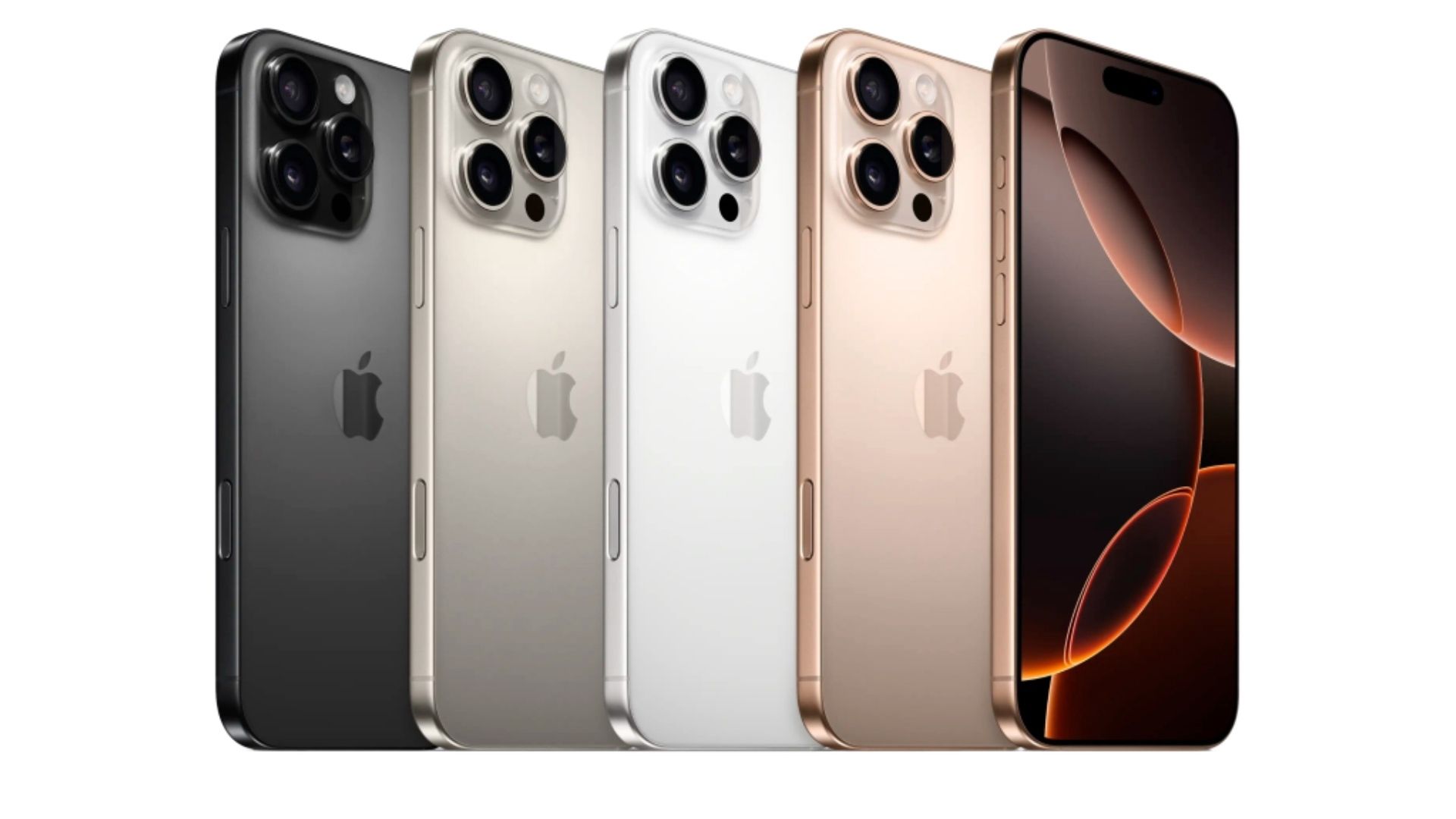 Смартфон Apple iPhone 16 Pro 128 ГБ, White Titanium (eSim) — фото 3