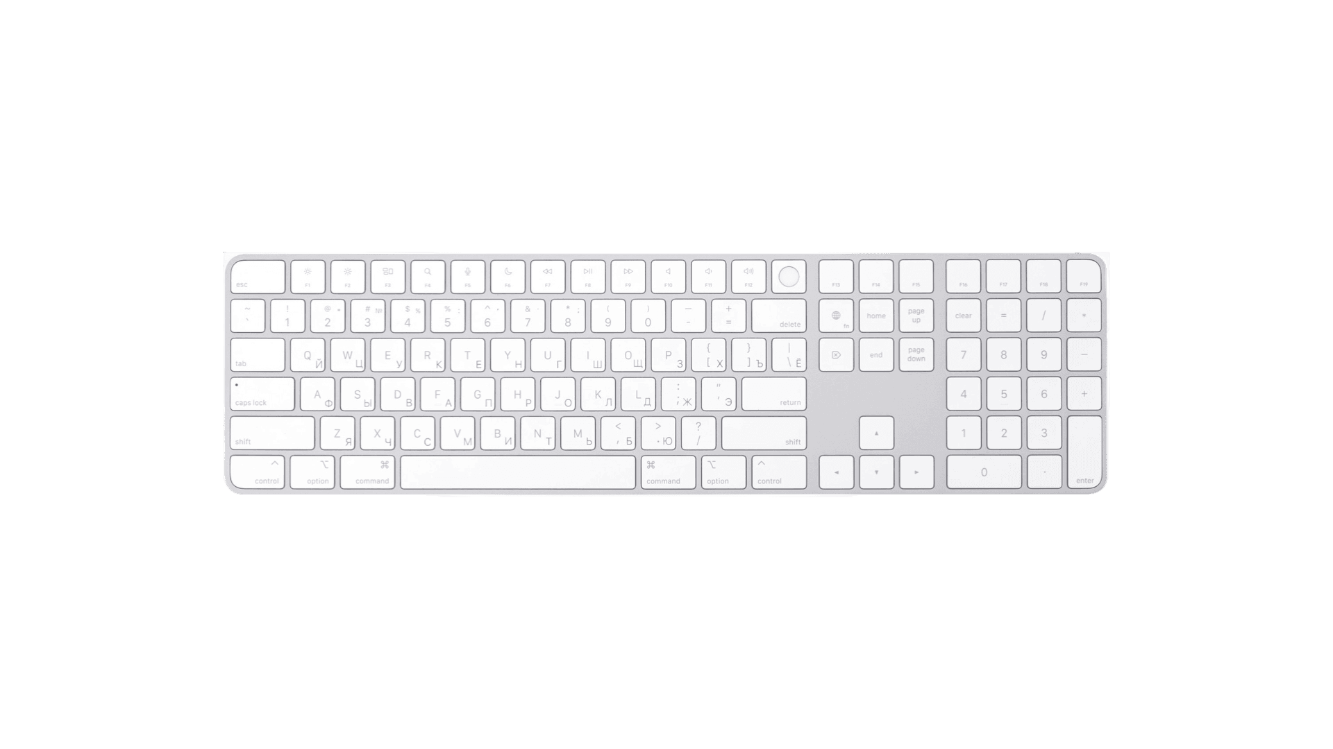 Apple Magic Keyboard with Touch ID White