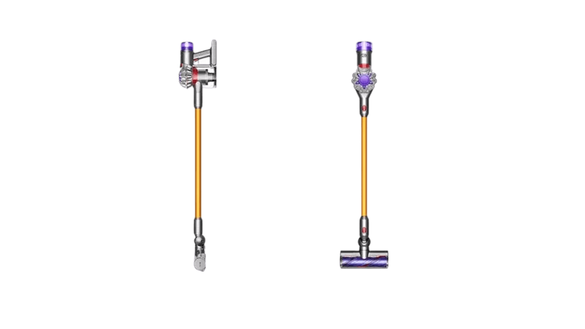 Пылесос ручной Dyson V8 Absolute Yellow/Nickel — фото 2