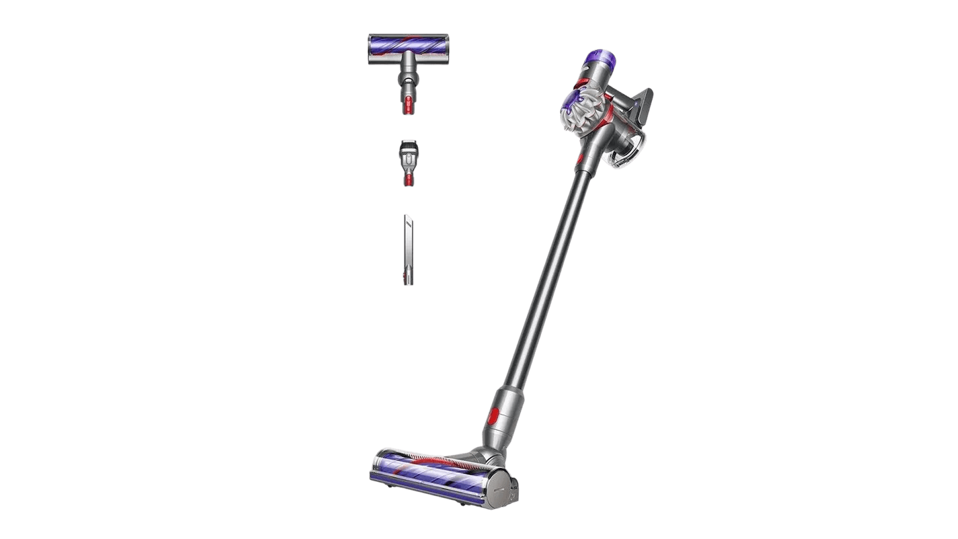 Пылесос ручной Dyson V8 Advanced Silver/Nickel — фото 2